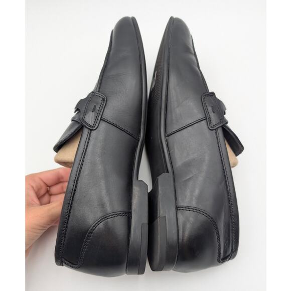 Nordstrom Cooper Bit Loafer Shoes Slip-On Men's Black Size US11M EU44 - Picture 6 of 11